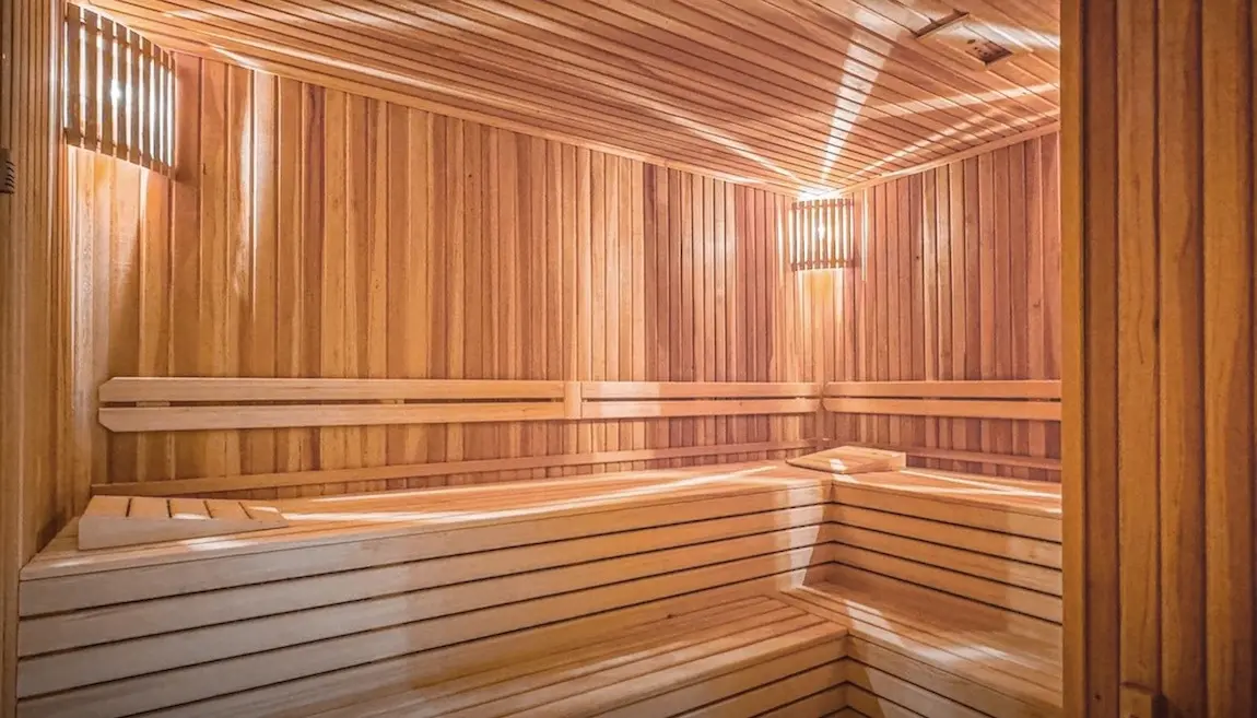 Relaxing sauna